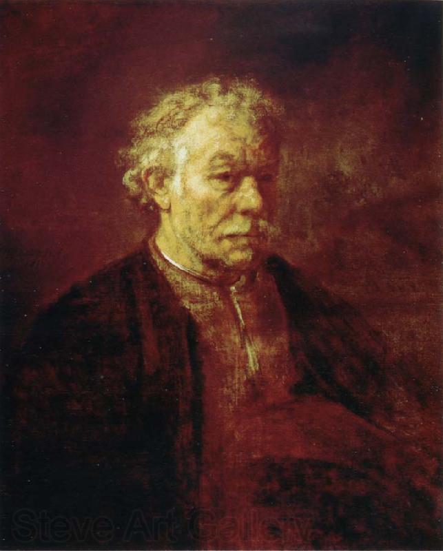 REMBRANDT Harmenszoon van Rijn Portrait of an Elderly Man